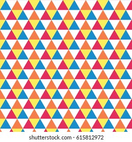 Triangle colorful texture or background