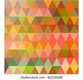 Triangle colorful vintage background