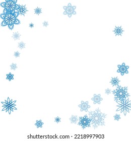 3,399 Seamless Snowflake Border Isolated Images, Stock Photos & Vectors ...