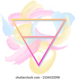 Triangle Decal Element Logo Icon