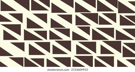 Triângulo de fundo de arte decorativa. Ilustração vetorial abstrata em mosaico em arco-íris poligonal. Padrão simples triangular. Modelo de design geométrico para cartaz, banner, cartão.