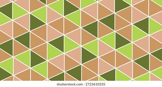 Triangle decoranive art backgrounds. Polygonal rainbow mosaic abstract vector illustration. Triangular simple pattern. Template geometric design for poster, banner, card.