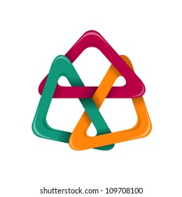 Triangle design element