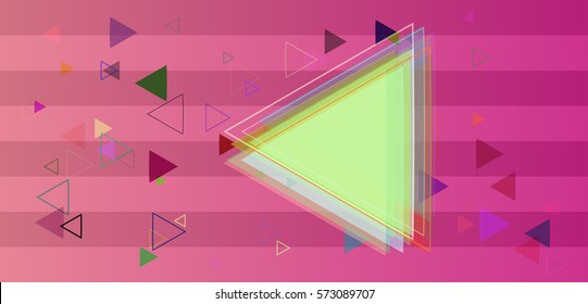 triangle design vector