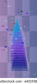 triangle design vector