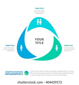 Triangle Diagram Template