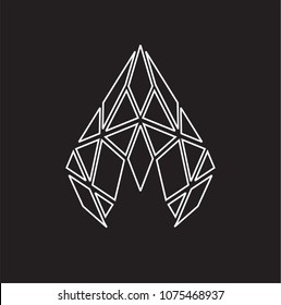 triangle diamond blockchain logo