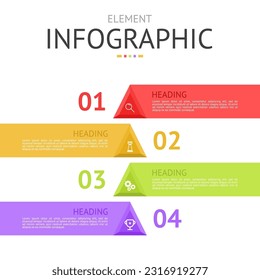 triangle diamond with line for infographic. used for process diagram, presentation, working flow, information layout, banner, chart, and graph. business concept with 4 options. data visualization.