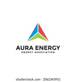 Triangle Energy Creative Logo Template