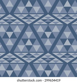 Triangle ethnic pattern