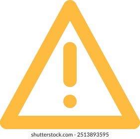 triangle exclamation mark icon, warning danger icon sign