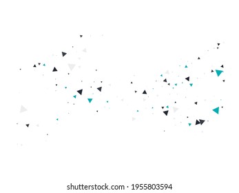 Triangle Explosion Confetti. Broken Glass Explosive Effect. Textured Data Fragments Bang. Triangles Blast Flying Confetti. Exploded Star Frame. Exploded Star Sparkle. Falling Shattered Particles.