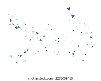 Confetti de explosión triangular. Efecto explosivo de vidrio roto. Los Triángulos explotan Confetti en movimiento. Las Partículas De Datos Texturadas Se Quitan. Caer Fragmentos Destruidos. Estrella explosiva. Borde de estrellas explotado.