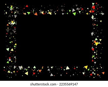 Confetti de explosión triangular. Efecto explosivo de vidrio roto. Triangles Bang Volando Confetti. Los Elementos Que Se Desmoronan. Borde de estrellas explotado. Estrella explosiva. Los Fragmentos de datos texturados estallan.
