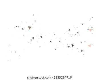 Triangle Explosion Confetti. Broken Glass Explosive Effect. Triangles Burst Falling Confetti. Exploded Star Graphic. Flying Shattered Elements. Exploded Star Sparkle. Textured Data Particles Bang.