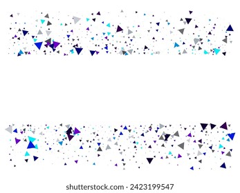 Confetti de explosión triangular. Efecto explosivo de vidrio roto. Los Triángulos explotan Confetti en movimiento. Bang de fragmentos de datos texturizados. Gráfico estelar explotado. Estrella explotada. Caer Elementos Explosionados.