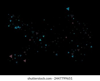 Triangle Explosion Confetti. Broken Glass Explosive Effect. Textured Data Fragments Bang. Triangles Burst Falling Confetti. Exploded Star Graphic. Exploded Star Glitter. Moving Exploded Elements.