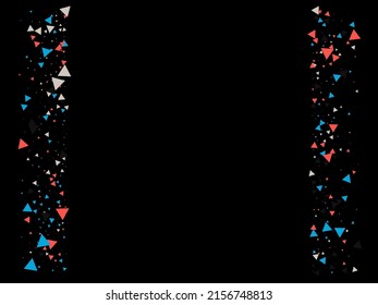 Confetti de explosión triangular. Fragmentos rotos. Efecto explosivo de vidrio roto. Borde de estrellas explotado. Los Triángulos Explotan Cayendo Confetti. Estrella explosiva. Los Elementos De Datos Texturados Se Despedazan.
