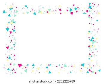 Confetti de explosión triangular. Triangles Bang Cae Confetti. Los Elementos De Datos Texturados Se Despedazan. Volando Partículas Destruidas. Estrella de diseño explosionado. Estrellas explotadas. Efecto explosivo de vidrio roto.