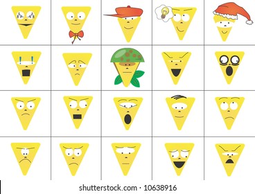 triangle faces 2