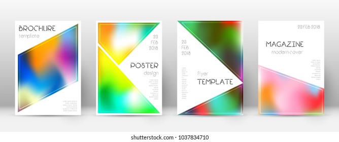 Triangle favorable template for Brochure, Annual Report, Magazine, Poster, Corporate Presentation, Portfolio, Flyer. Bewitching colorful cover page.