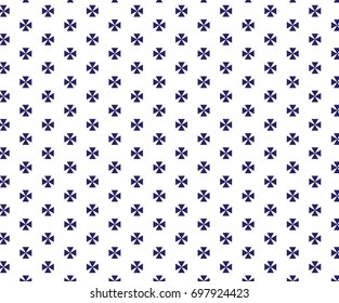 Triangle flower pattern background.