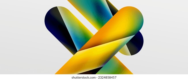 Abstrakter Farbverlauf-Hintergrund des Dreiecks. Vektorgrafik für Bildschirmhintergründe, Banner, Hintergrund, Karte, Buchillustration, Landing-Page