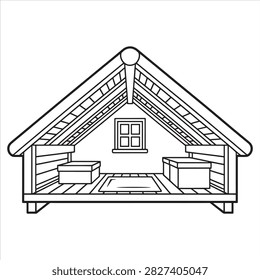 Triangle A Frame Wooden