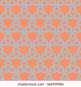Triangle fret lattice pattern seamless vector background tile
 