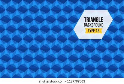 triangle full background vector illustration. geometry polygon for background. semantic design