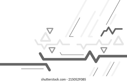 Triangle geometric abstract graphic background, Dynamic geometric shapes compositions, Flat and clean style, Applicable for any graphic works.