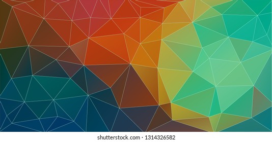 Triangle geometric background. Abstract shapes composition. vector.