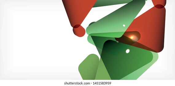 Fondo geométrico triangular de estilo moderno sobre fondo claro. Ilustración vectorial retro. Brillante y colorido. Moderna y de diseño. Ilustración empresarial de vectores. Plantilla geométrica.
