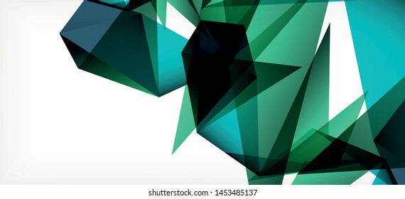 Fondo geométrico triangular de estilo moderno sobre fondo claro. Ilustración vectorial retro. Brillante y colorido. Moderna y de diseño. Ilustración empresarial de vectores. Plantilla geométrica.