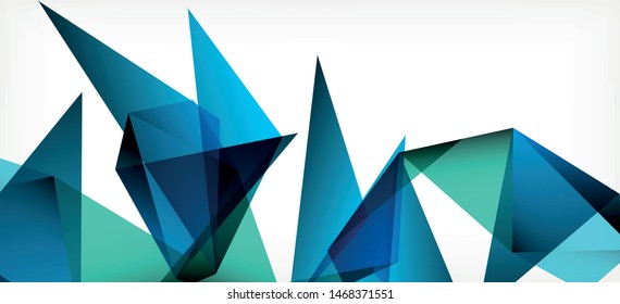 Fondo geométrico triangular de estilo moderno sobre fondo claro. Ilustración vectorial retro. Brillante y colorido. Moderna y de diseño. Ilustración empresarial de vectores. Plantilla geométrica.