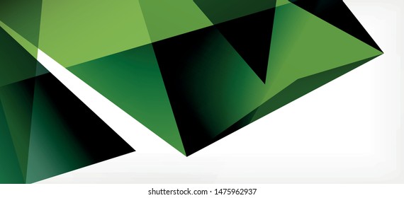 Triangle geometric background in trendy style on light background. Retro vector illustration. Colorful bright. Trendy modern style. Vector business illustration. Geometric template.