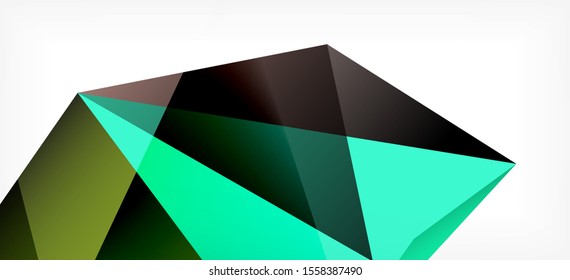 Fondo geométrico triangular de estilo moderno sobre fondo claro. Ilustración vectorial retro. Brillante y colorido. Moderna y de diseño. Ilustración empresarial de vectores. Plantilla geométrica.
