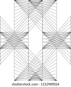 Triangle Geometric Pattern