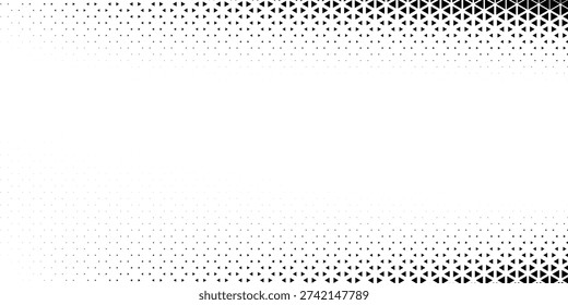 triangle geometric pattern, abstract triangle background. Halftone triangles pattern. Abstract geometric gradient background.
