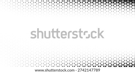 triangle geometric pattern, abstract triangle background. Halftone triangles pattern. Abstract geometric gradient background.