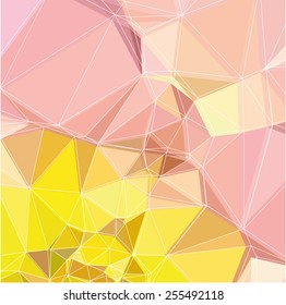 Triangle geometric pattern background