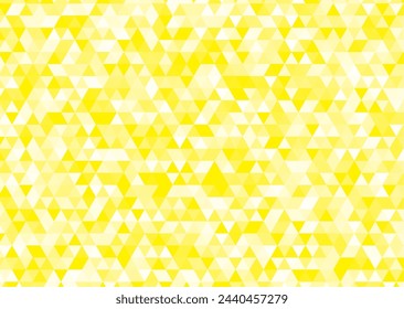 Triangle Geometric Pattern Background Yellow