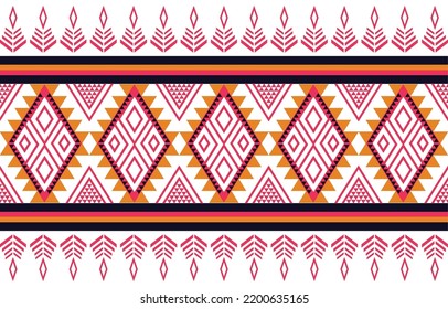 patrón geométrico triangular colorido,Estilo de textura étnica tribal,diseño para impresión en productos, fondo, pañuelo, ropa, envoltura,tela,ilustración vectorial.