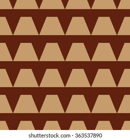 Triangle geometric seamless pattern. Fashion graphic background design. Modern stylish abstract texture. Color template for prints, textiles, wrapping, wallpaper, website etc. VECTOR illustration