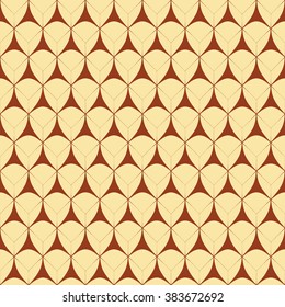 Triangle geometric seamless pattern. Fashion graphic background design. Modern stylish abstract texture. Color template for prints, textiles, wrapping, wallpaper, website etc. VECTOR illustration