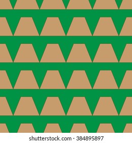 Triangle geometric seamless pattern. Fashion graphic background design. Modern stylish abstract texture. Color template for prints, textiles, wrapping, wallpaper, website etc. VECTOR illustration