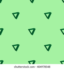Triangle geometric seamless pattern. Fashion graphic background design. Modern stylish abstract texture. Colorful  template for prints, textiles, wrapping, wallpaper, website etc. VECTOR illustration