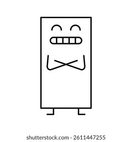 triangle geometric shape character line icon vector. triangle geometric shape character sign. isolated contour symbol black illustration
