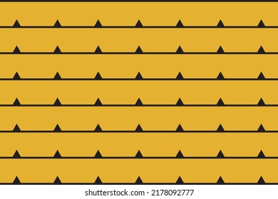 Triangle geometric shape on lines vector illustration. Triangle conceptual fabric, tiles, backdrop, ceramics and background vector illustration. 