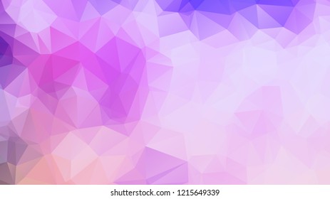 Triangle Geometrical Background, polygon swirl design. Colorful swirl polygon